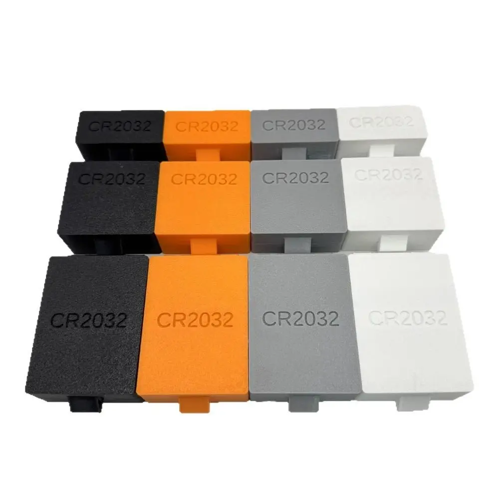High Quality 10/20/30 Hole CR2032 Battery Box Portable Plastic Coin Cell Battery Storage Case Small Battery Organizer