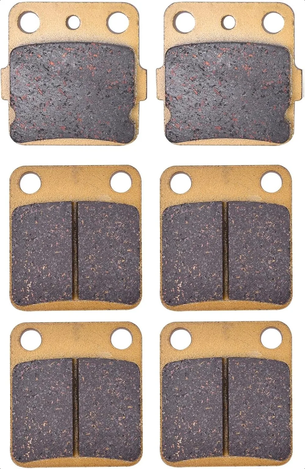 Brake Pad Ceramic for Yamaha YFM350 Warrior YFM 350 Wolverine BANSHEE 350 YFZ350 YFM 125 YFS200 Blaster YFM125R YFM125 R Raptor