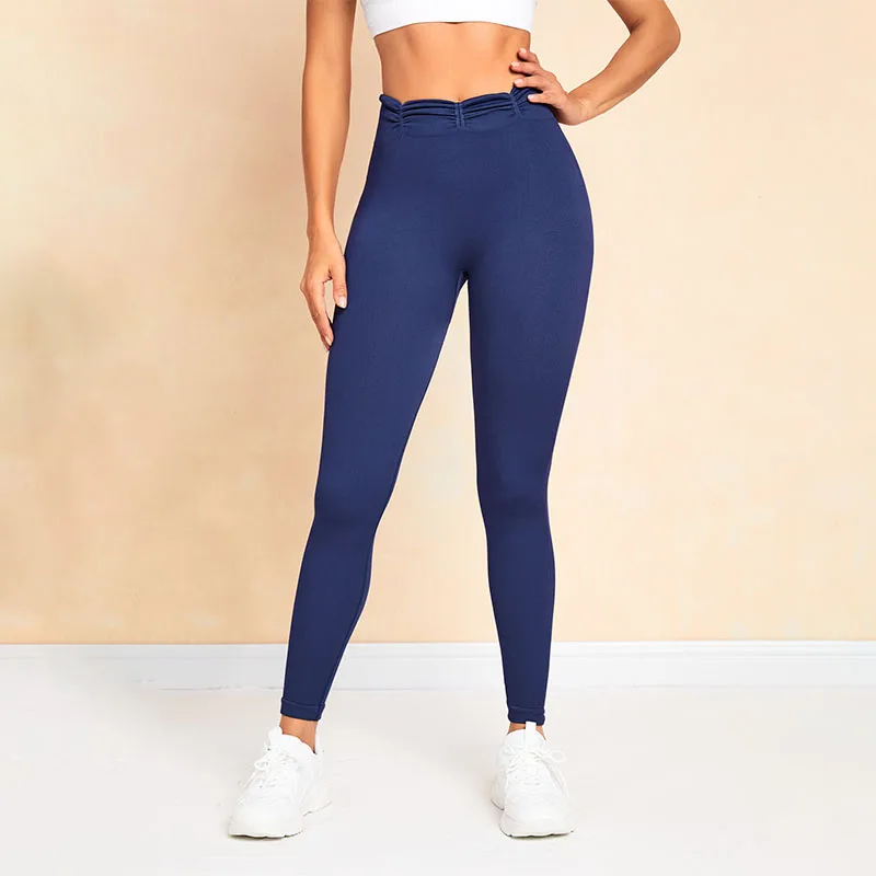 

Women's High Waisted Booty Lifting Leggings Quick Dry Yoga Pants High Stretch Workout Running Tights Gym Fashion Slim Leggings