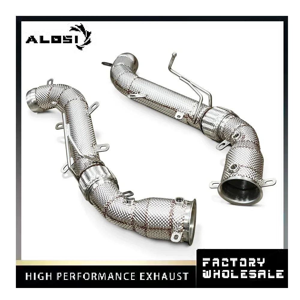 

High-performance downpipe for McLaren 650/600S 2005-2015 3.8T factory direct sale