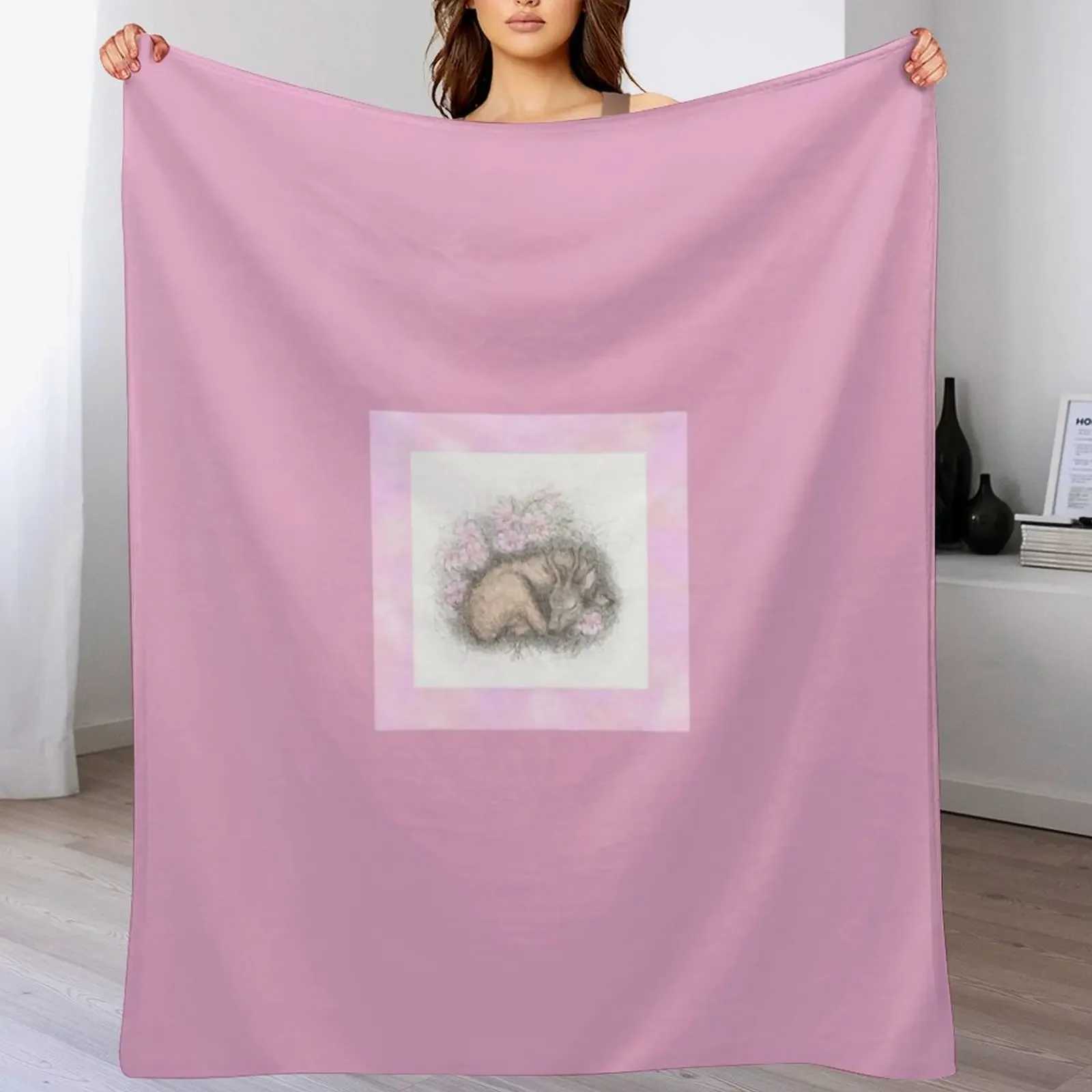 

Roebuck Frame Pastel Throw Blanket Giant Sofa for sofa Beautifuls For Decorative Sofa Blankets