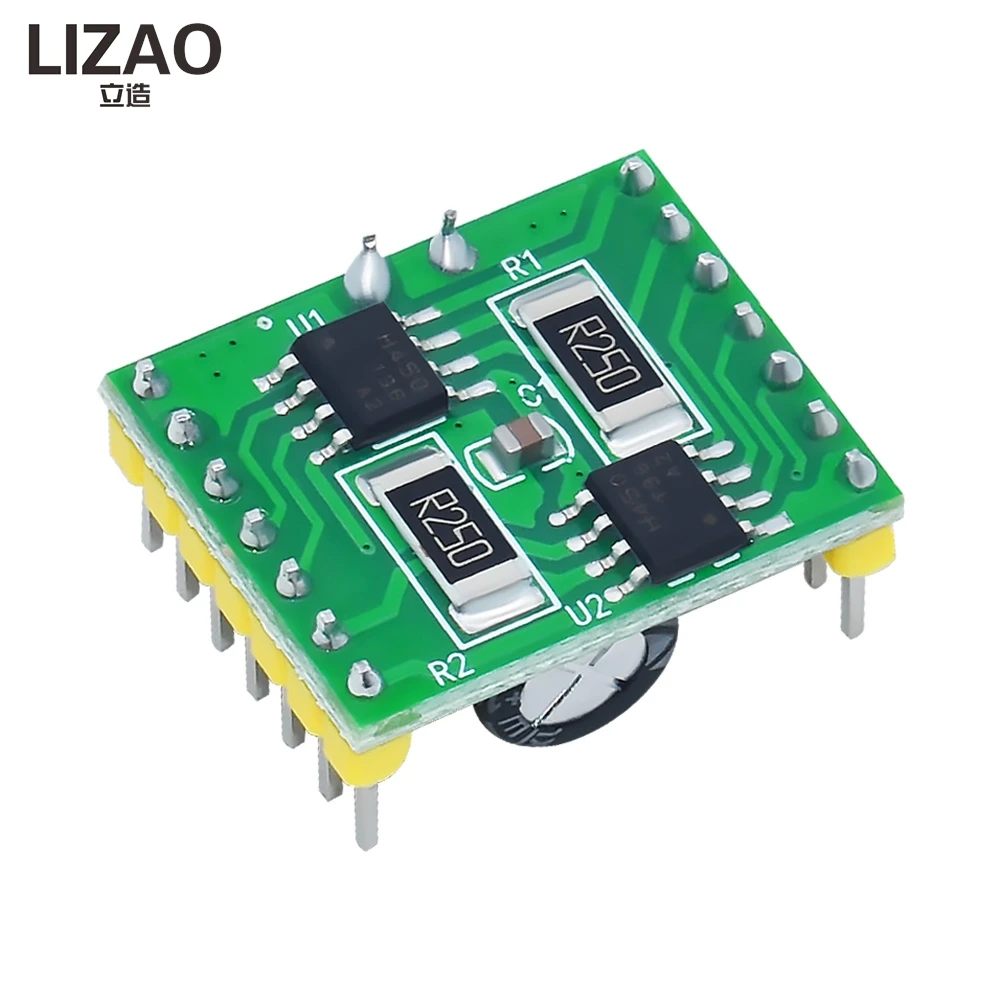 LIZAO A4950 DC Motor Driver Module Dual Channel, Superior to TB6612, Brushed Motor Driver Board for Arduino DIY Robot and Car