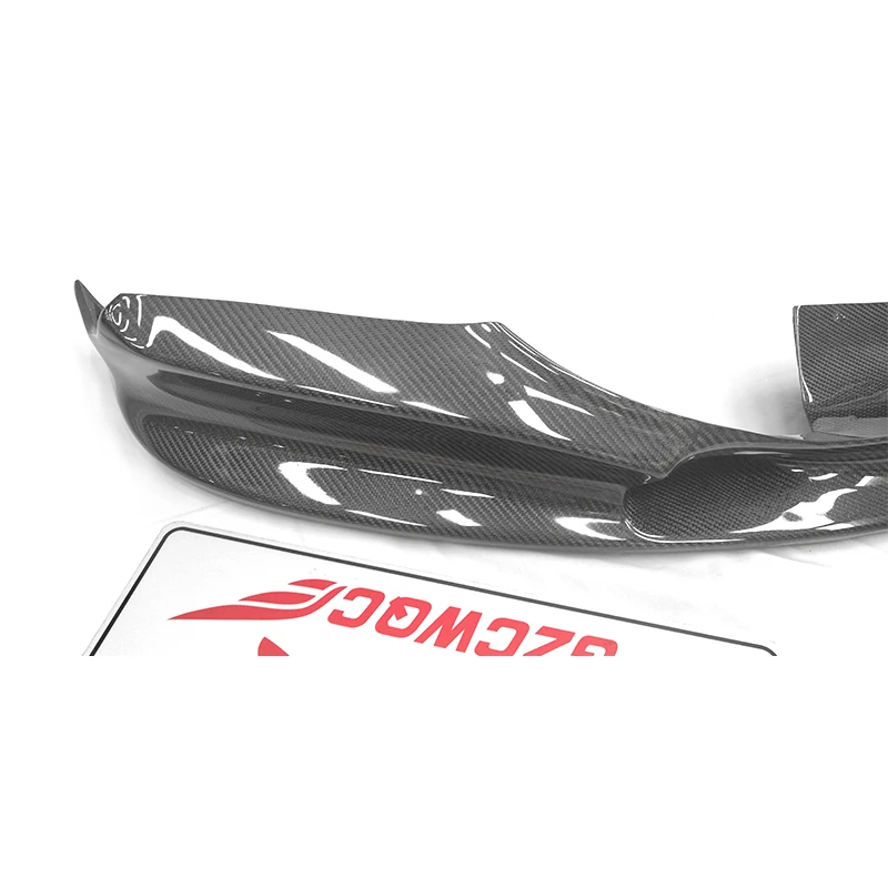 3D Style F85 X5m F86 X6m Carbon Fiber Front Bumper Lip Exterior Aero Mod Parts view 3