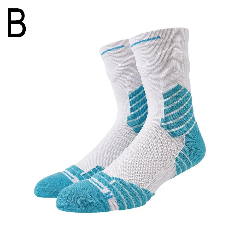 Stierkampf 2,0 Herren High-Top-Sport tuch Basketball Socken unten praktische profession elle Langrohr Mid-Tube Elite Dick lauf