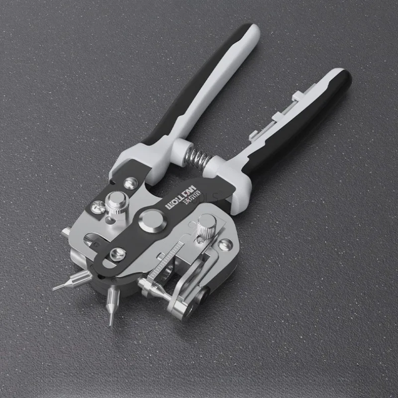 

Бытовые плоскогубцы для штамповки карточек, прецизионный штамповочный станок, 2,0-4,5 мм, регулируемый пластиковый перфоратор, трудосберегающие штамповочные инструменты