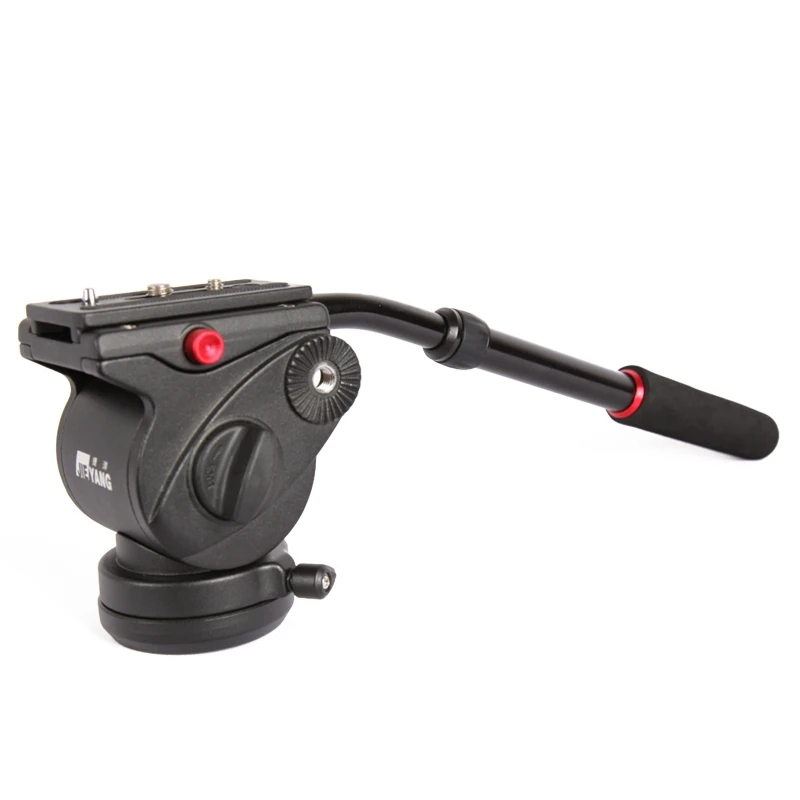 JIEYANG JY0506H Fluid Video Head for Tripod Monopod Slider Panoramic Shooting Video Film DSLR Camera Hydraulic