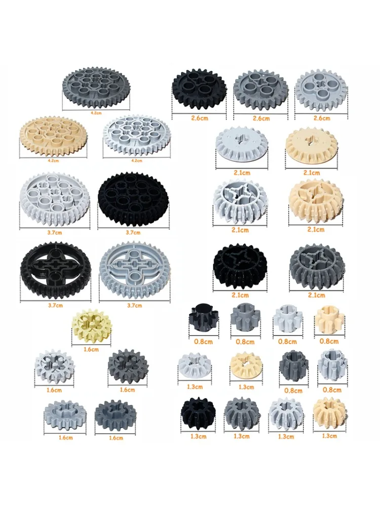 Briques en vrac, pièces MOC 3649 3648 3647 10928 32498 32269 32270 32198 6589 4019 94925 3650 46372, blocs de construction techniques