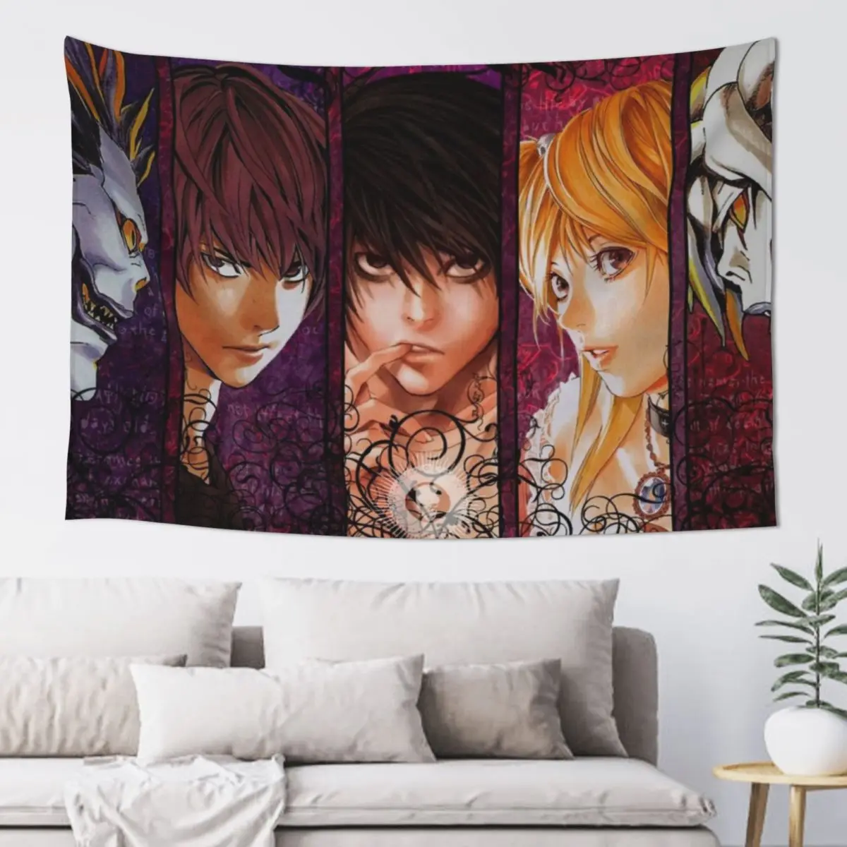 

Demon notes Tapestry Decor For Room For Bedroom Decor Home Wall Deco Tapestry
