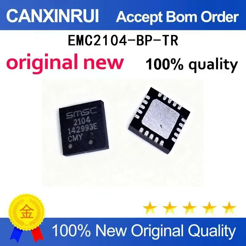 

(5-100 Pieces) Brand new stock 2104 QFN EMC2104-BP-TR