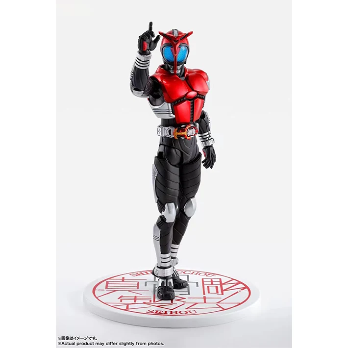 Bandai SHF True Bone Carving Kamen Rider Kabuto Base Form 10th Anniversary Edition Action Figure