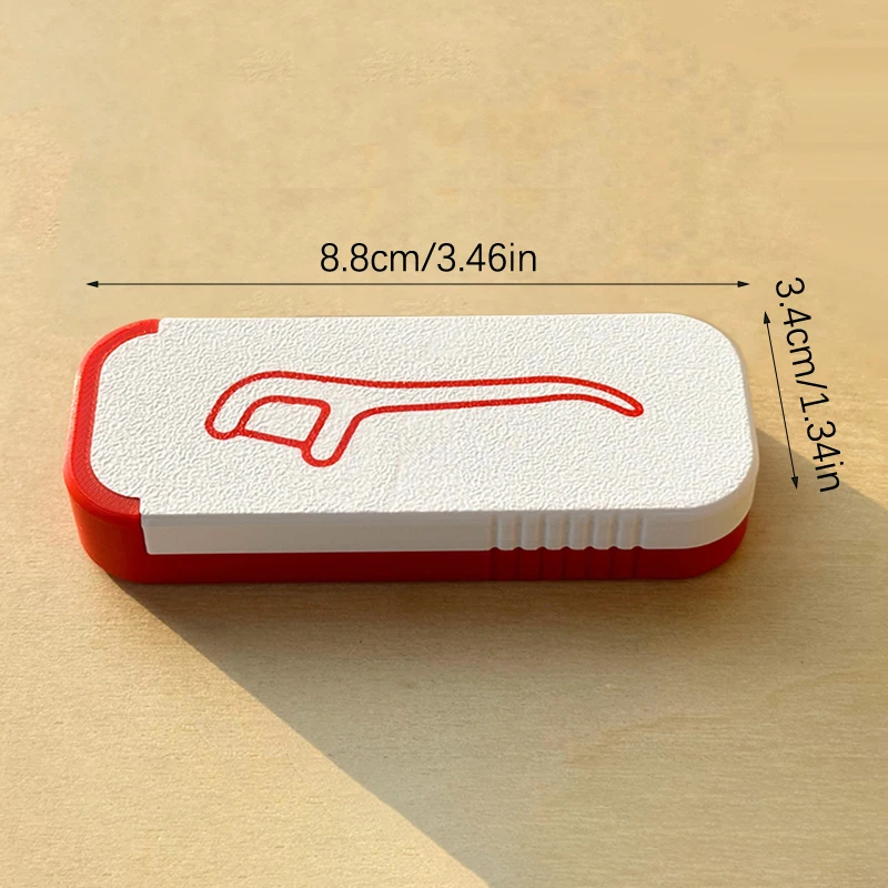 1pc Mini Sliding Storage Box For Small Items For Home Office Travel Portable Dental Floss Box Mini Toothpick And Floss Organizer