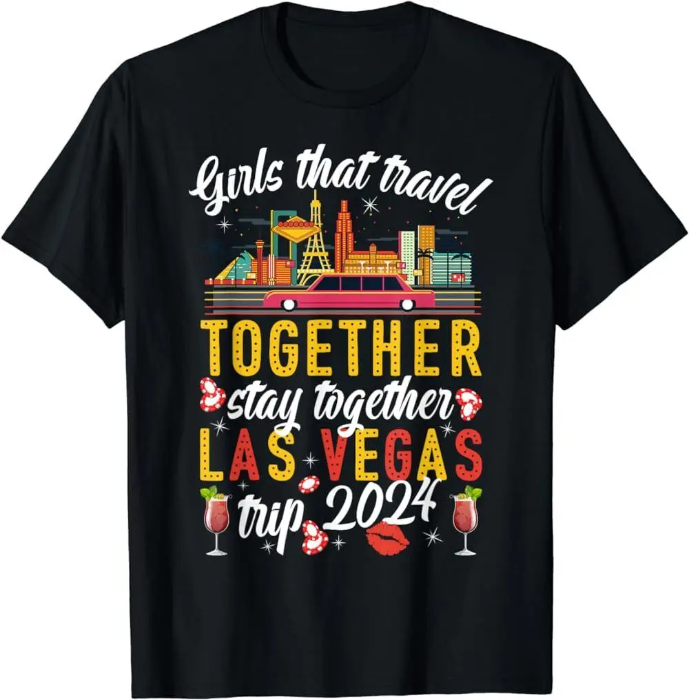 Las Vegas Trip 2024 Vacation Las Vegas Girls Trip 2024 T-Shirt