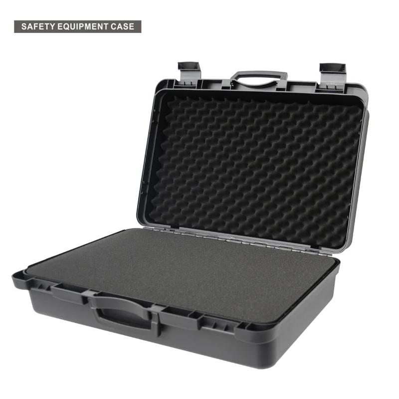 Large Toolbox Thick Plastic Suitcase Lined With Sponge Shockproof Instrument and Equipment Maintenance Storage Case File Bag