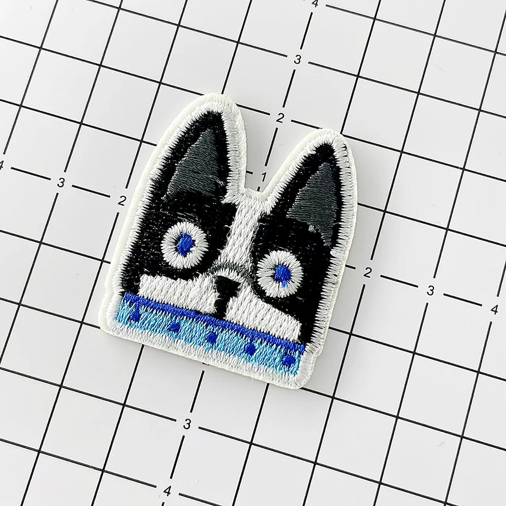 Dog Cloth Iron on Patch Badges Mend Decorate Patch Jeans Bag Clothes Apparel Sewing Decoration Applique Patches