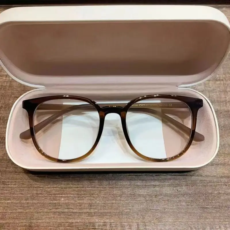 Nouvelles lunettes ultra-légères anti-lumière bleue pour femmes, mode décontractée, transparentes, pour ordinateur, optiques, rondes