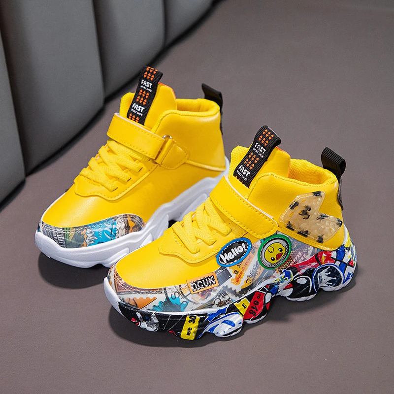 Spring Fall Kids Shoes Boys Girls Child Sneakers High Quality Casual Sports Tennis Flats Winter Outdoor Running Zapatos De Niños