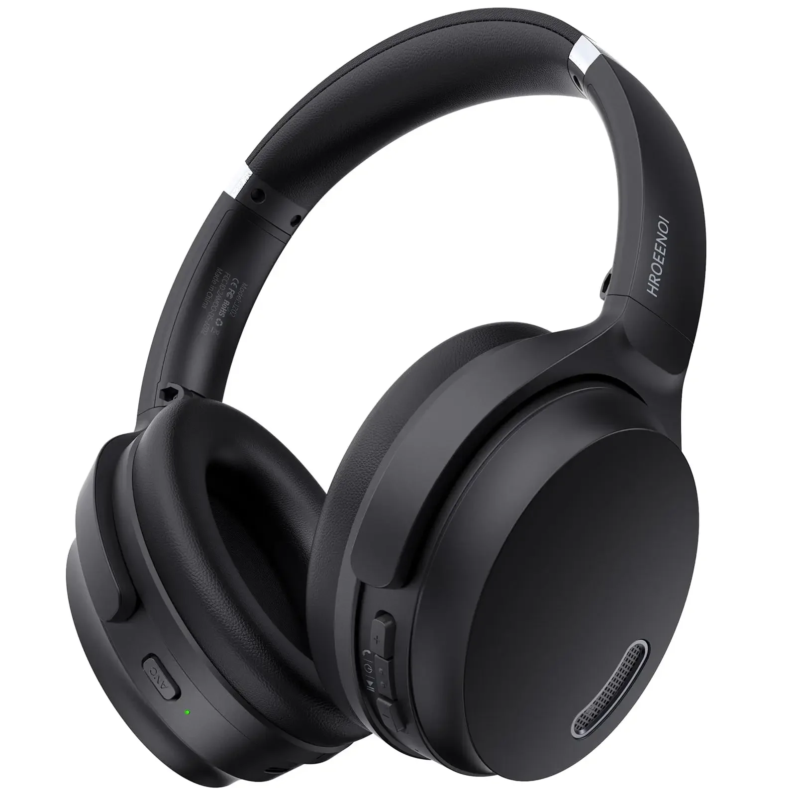 

DOYM JZ02 Bluetooth Headphones Active Noise Cancelling Headphones,Wireless Over Ear Headphones with Mic Deep Bass Headset