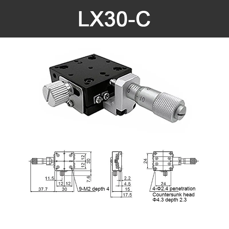 Maxgeek LX30-L 30x30MM/1.2x1.2