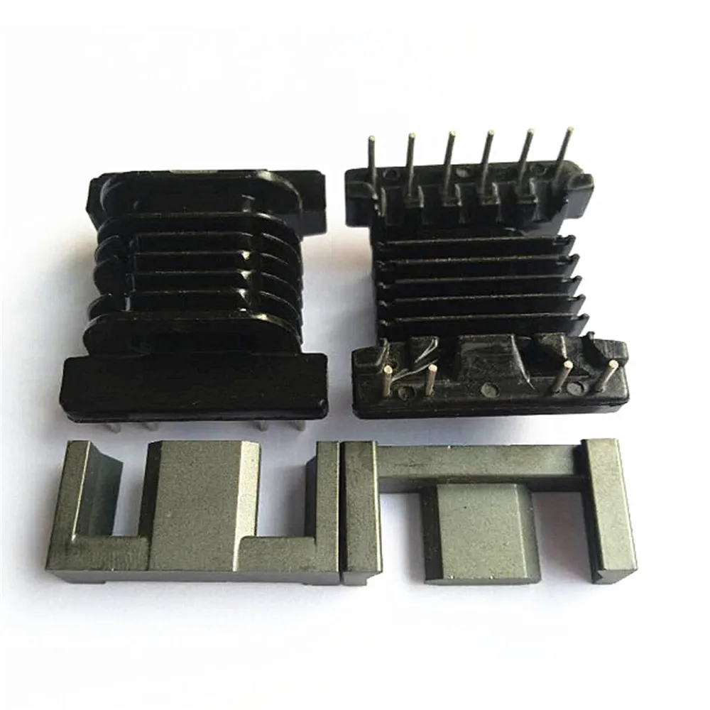 EPC25Ferrite core  PC44 material and skeleton bobbin 6sections 4+6pin PIN 20sets/lot