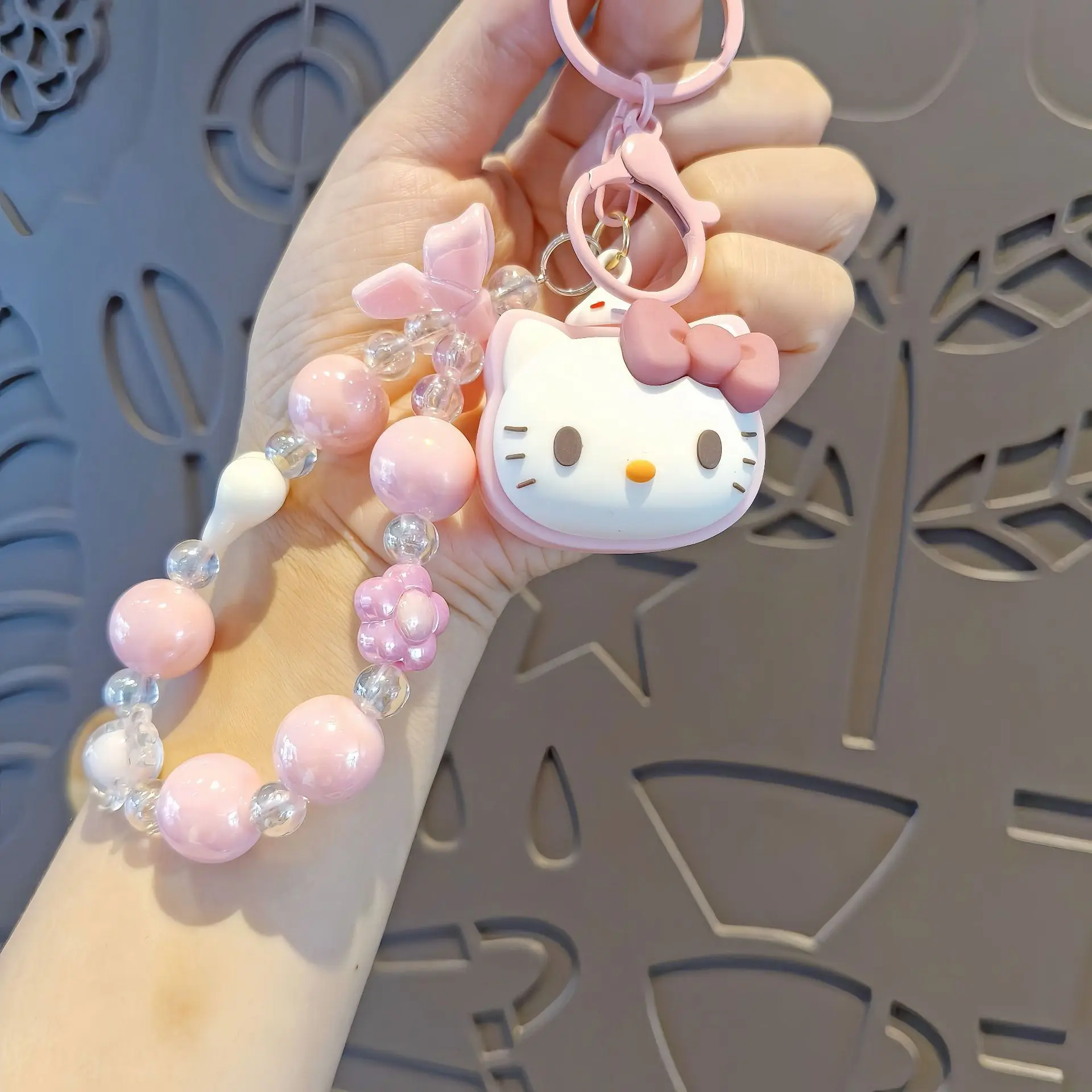 Sanrio Hello Kitty Phone Chain Kuromi Cinnamoroll Pendant Itabag Accessories Backpack Bags Hello Kitty Phone Chain Keychain Gift