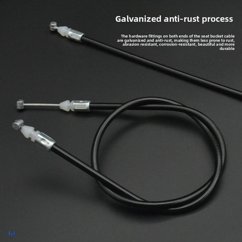 Motorcycle Scooter Seat Bucket Cable Seat Lock Release Cable 25cm 35cm 45cm 53cm 60cm Universal Replacement Parts. view 3
