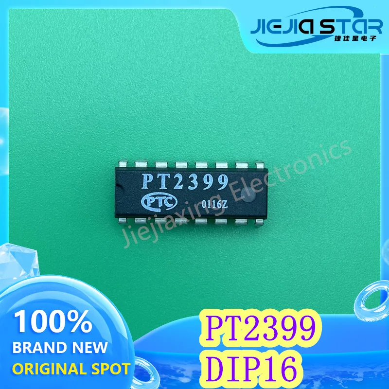 

5 pieces CD2399GP PT2399 DIP16 100% brand new and original audio digital reverberation circuit integrated block IC electronics