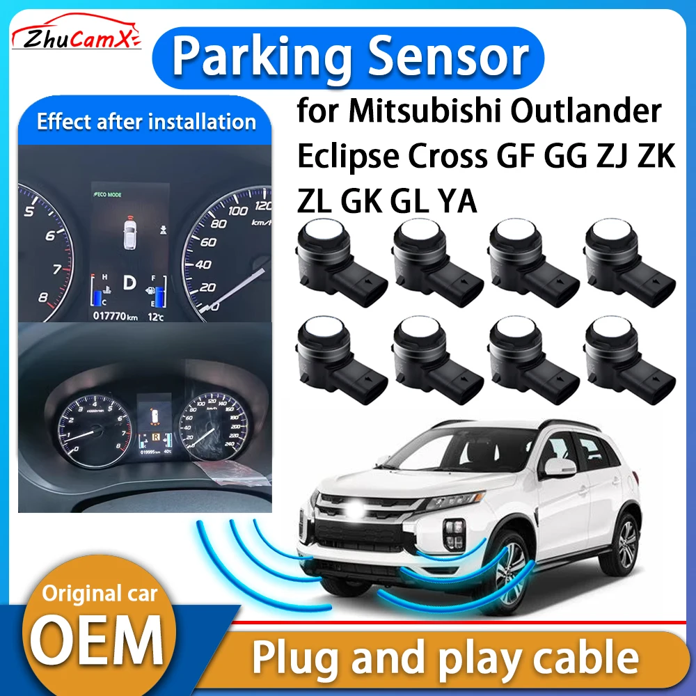 

Reversing Reverse Backup Radar Buzzer Detector System Parking Sensor for Mitsubishi Outlander Eclipse Cross GF GG ZJ ZK ZL GK