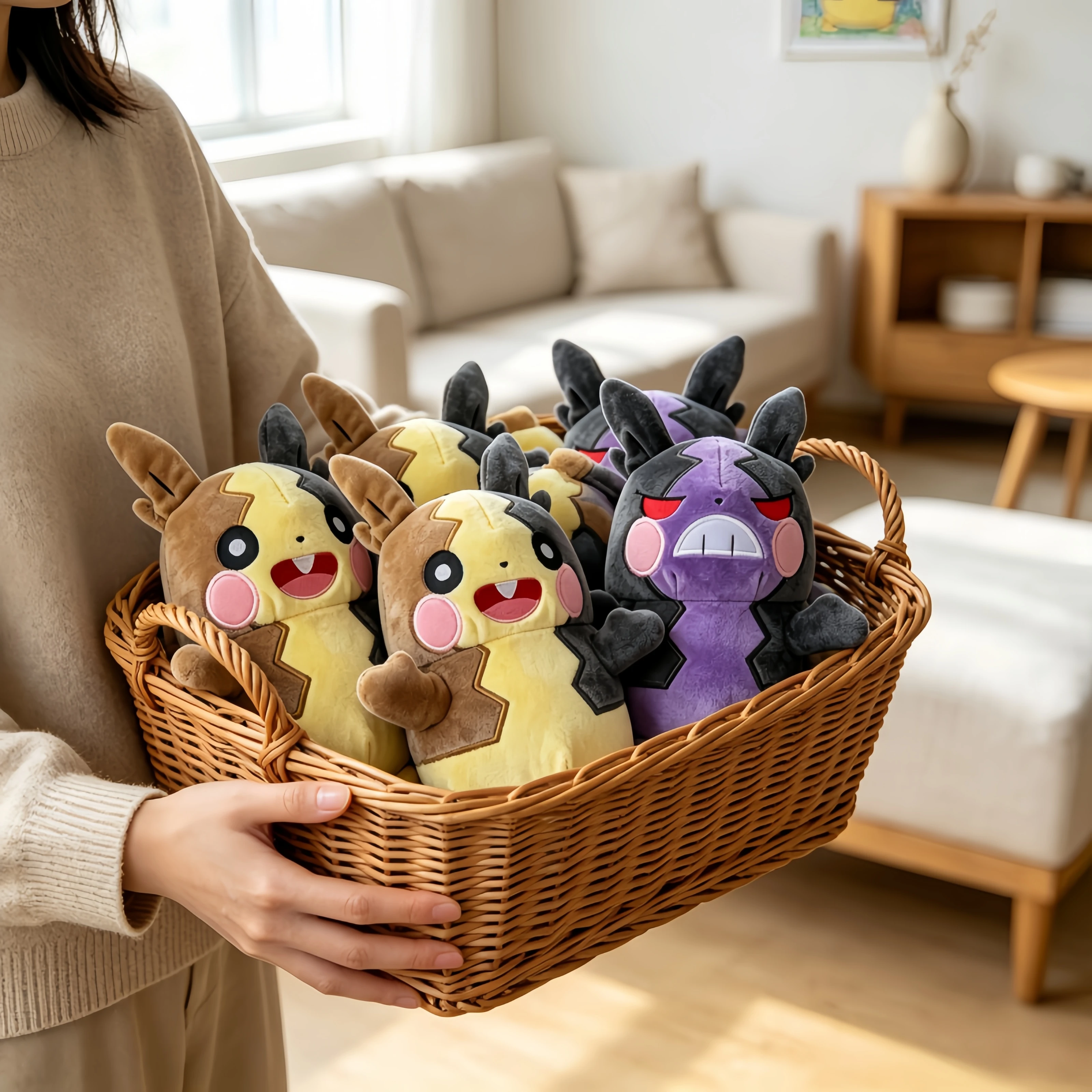 brinquedos-de-pelucia-anime-pokemon-morpeko-pelucia-pokemon-gengar-boneco-anime-kawaii-sword-shield-brinquedos-gengar-peluche-presente-para-criancas