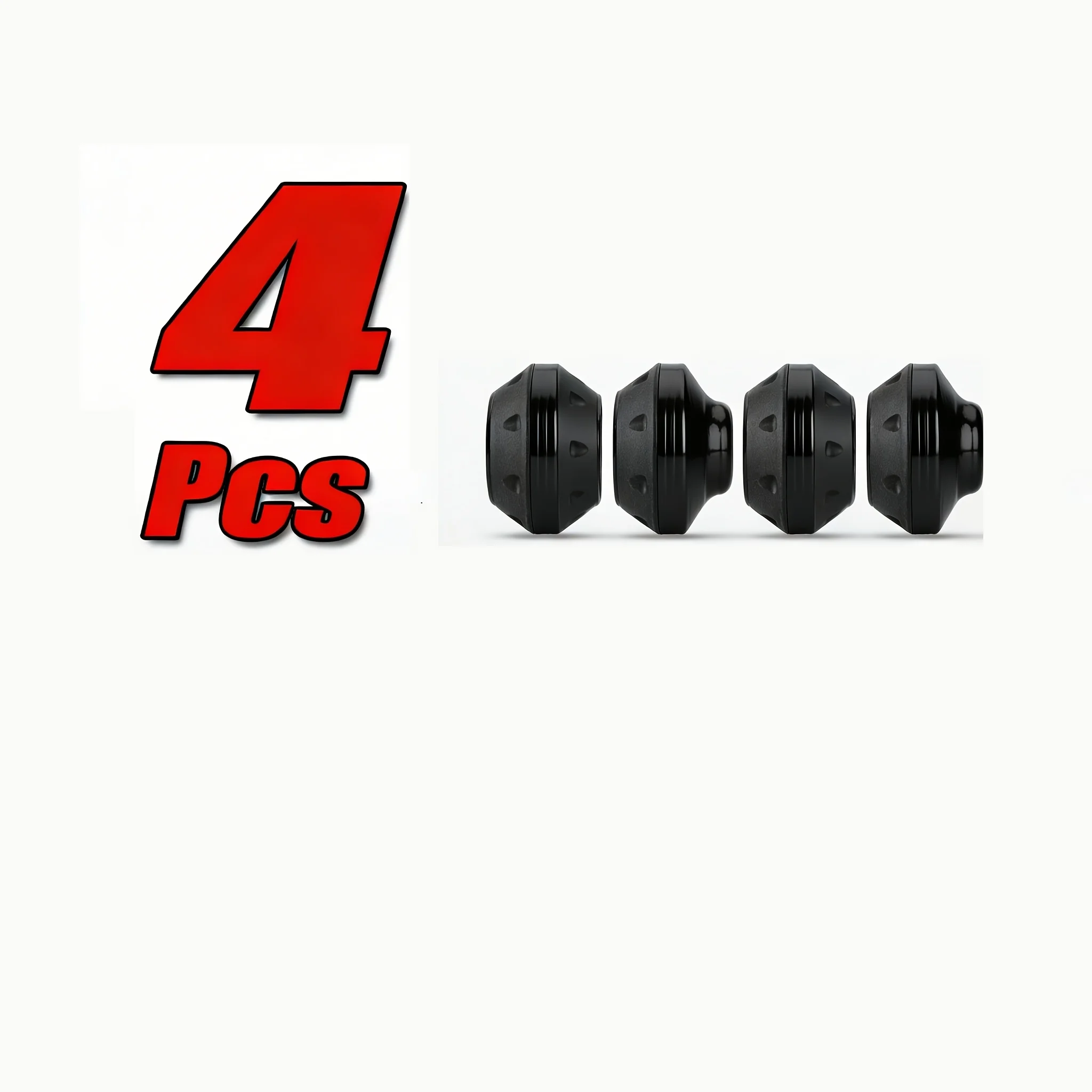4pcs Alloy Motorcycle Front Fork Crash Pads - Compatible with Motorcycles, Scooters, Dirt Bikes, Front Suspension Protection Cup
