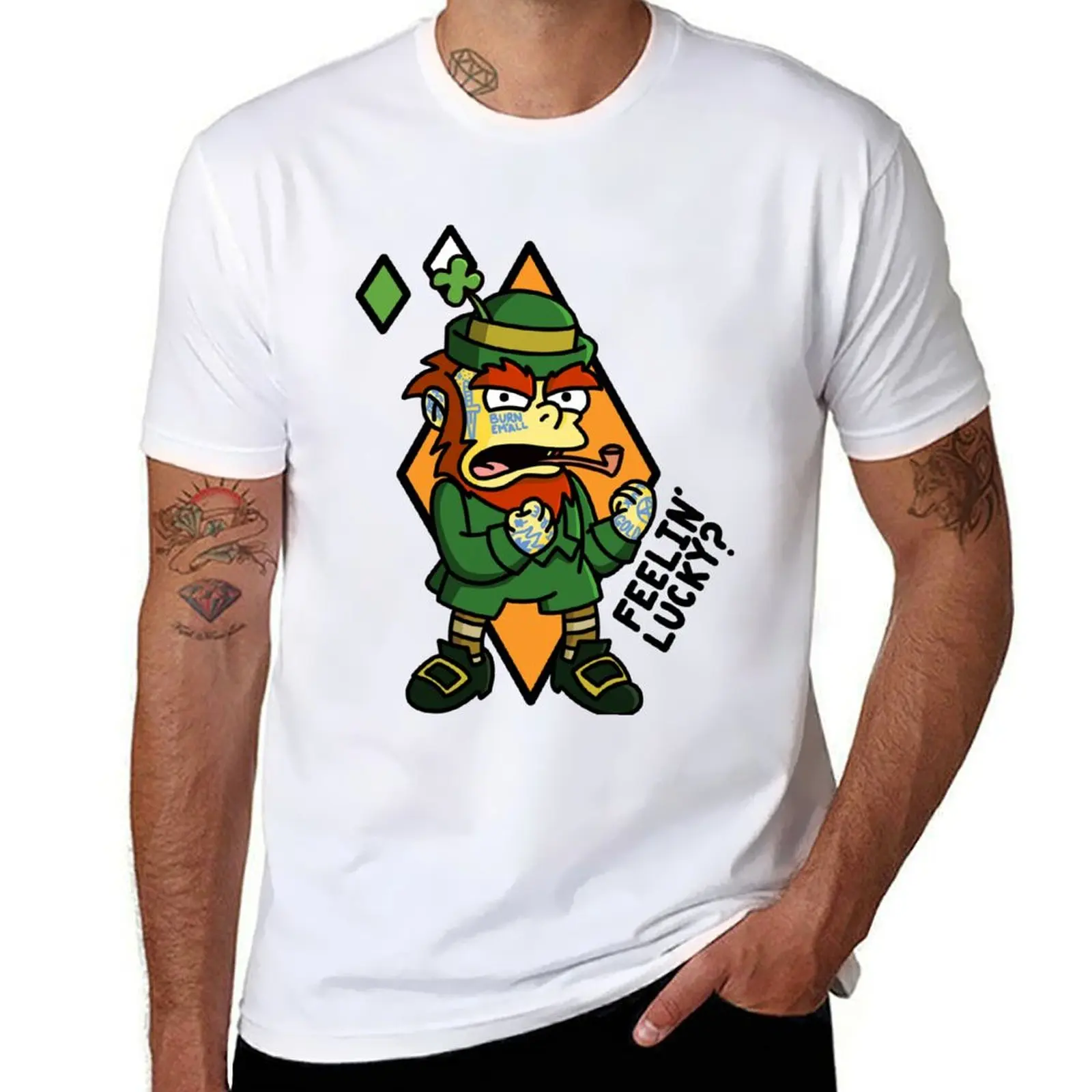 

Leprechaun Luck T-Shirt funny t shirts man man tshirt T-Shirt