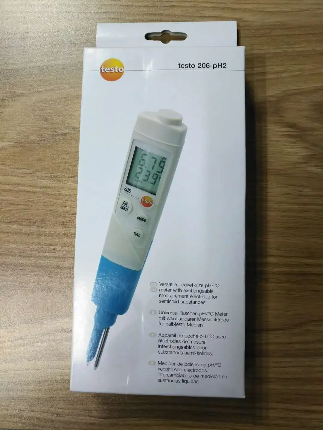 Testo 206-PH2/PH1/PH3 pH meter