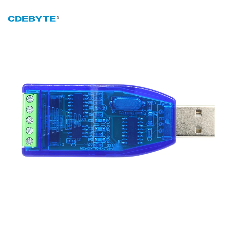 

E810-RS-U01 CH340 USB к RS485/RS232 преобразователь последовательной связи IoT промышленный TTL Модуль TVS радио PLC PLAM