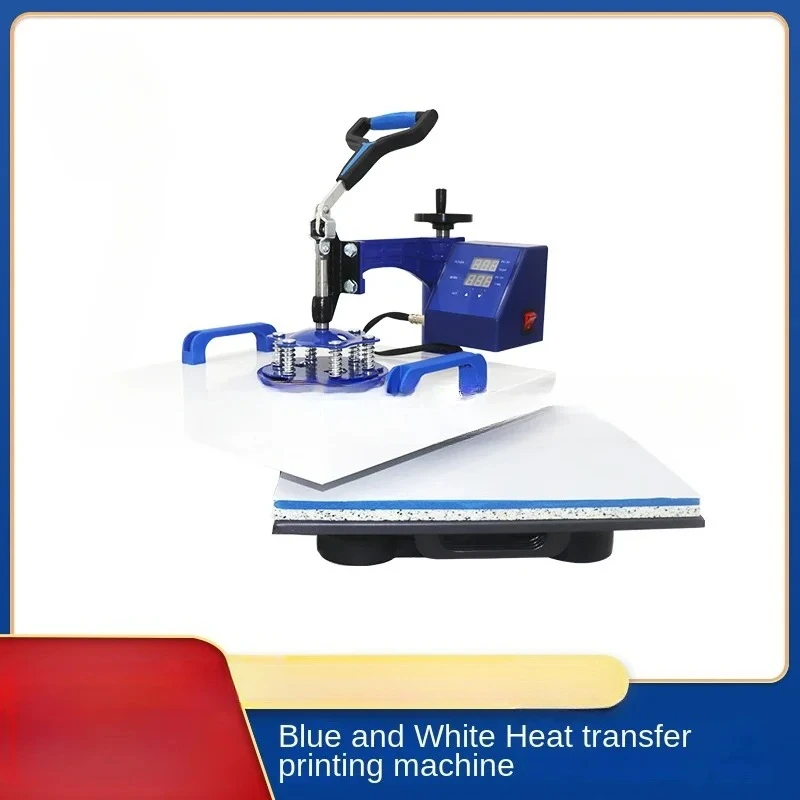 Heat transfer machine 38 * 38 blue and white five-in-one heat transfer machine