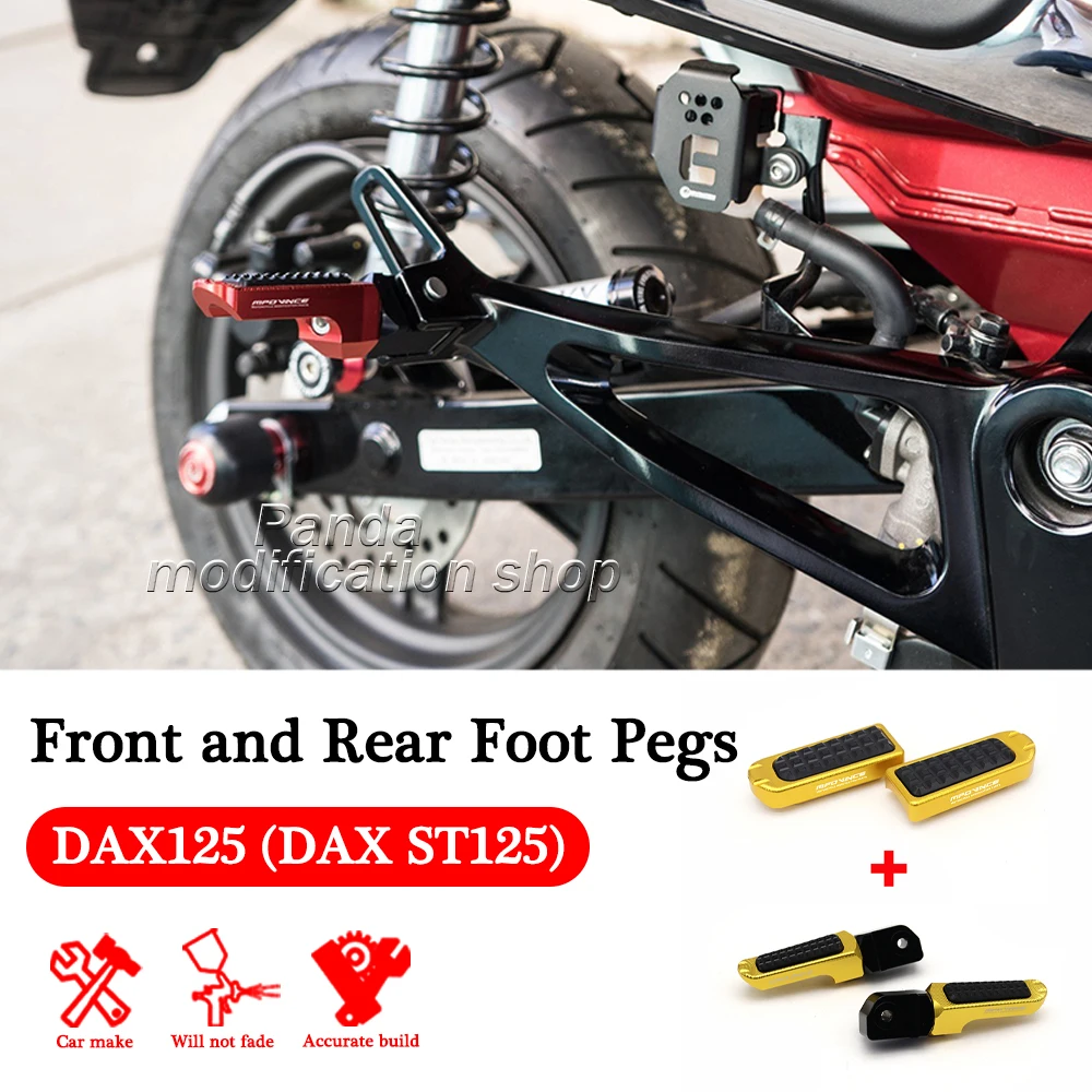 

Передние и задние подножки для HONDA DAX 125 DAX ST 125 2022 2023 2024 2025