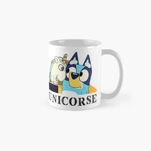 Unicorse A Unicorse A Unicorse Classic  Mug Simple Handle Round Cup Picture Gifts Printed Drinkware Photo Tea Design Image