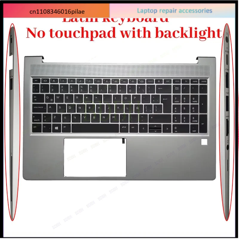 NEW FOR HP EliteBook 650 G9 655 G9 Spanish/Latin/French Keyboard Upper Case Palmrest Cover