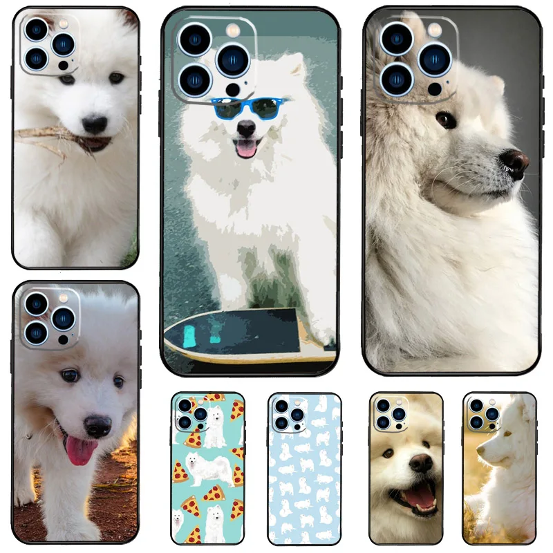 Samoyed Puppy Case For Samsung Galaxy M31 M21 M51 M15 M35 M55 M13 M16 M36 M56 M53 M32 M52 M14 M34 M54 M30s