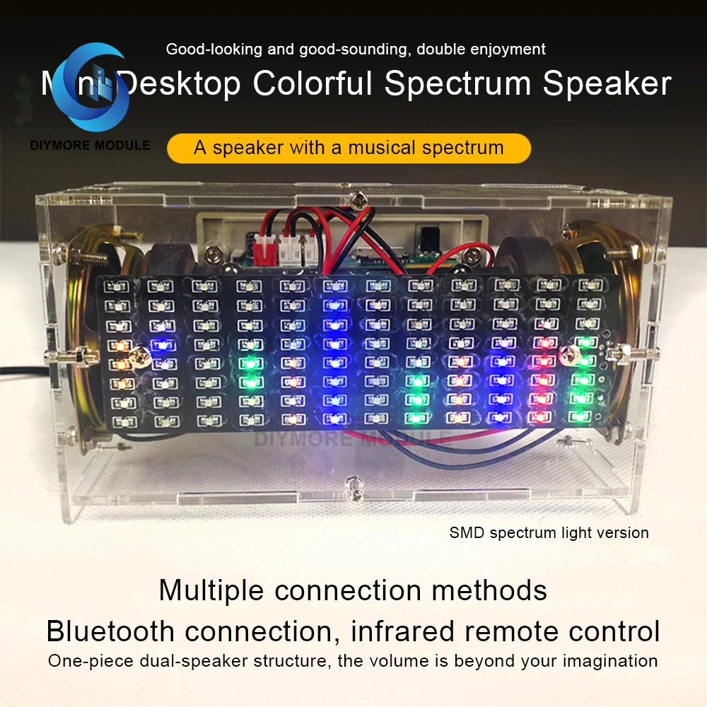 3WX2 12-way spectrum 45 magnetic speaker bluetooth assembly kit music students welding teaching training electronic DIY