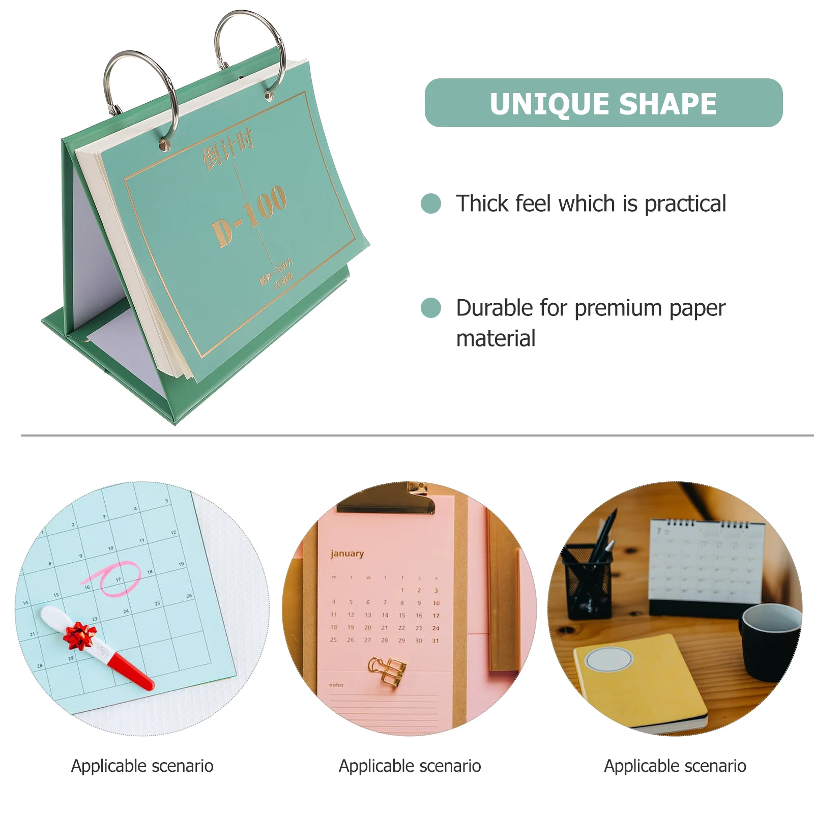 

Postgraduate Entrance Exam 2023 Countdown Calendar Loose Leaf Desktop Wall Day Count Planner Standing Office Home School Use