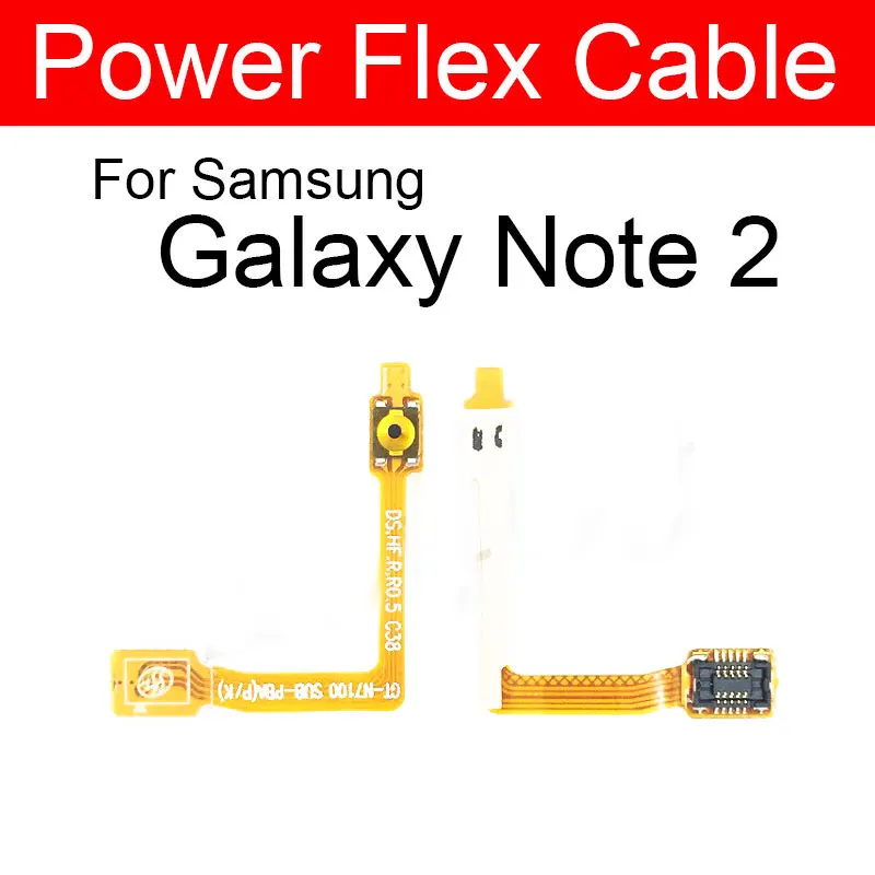 On/Off Power Volume With Vibration For Samsung Galaxy Note 2 3 4 5 7 8 9 SM-N910S Power Volume Control Switch Flex Ribbon Cable