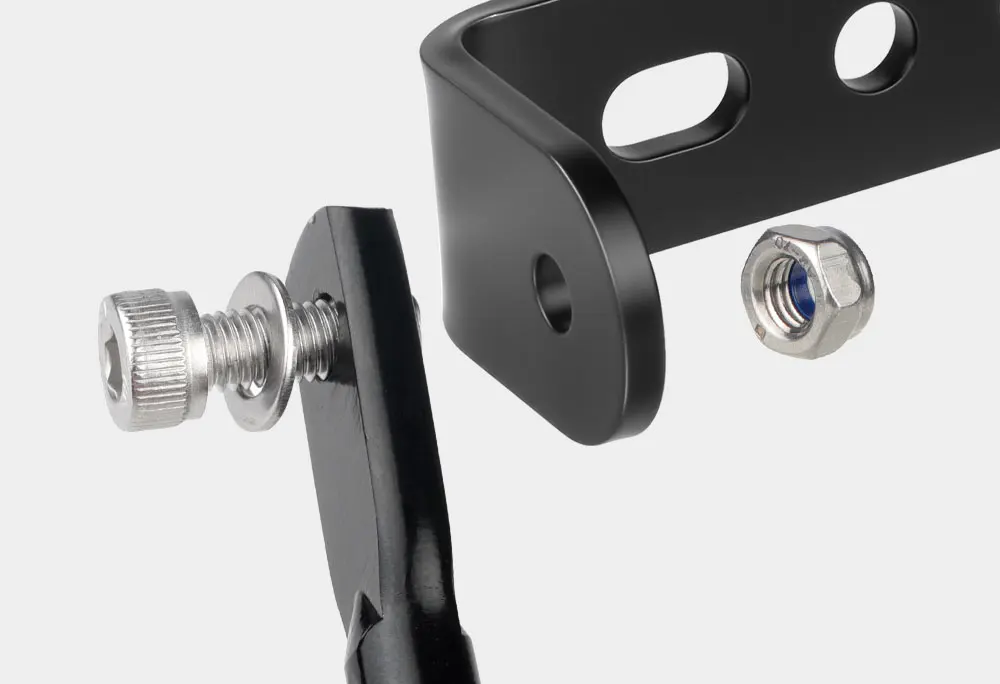 Deemount U-förmiger Fahrrad-Sattelstützen-Trägeradapter, Konvertierungs-Halterung, Edelstahl-Fahrrad-Heckträger – Detail 10
