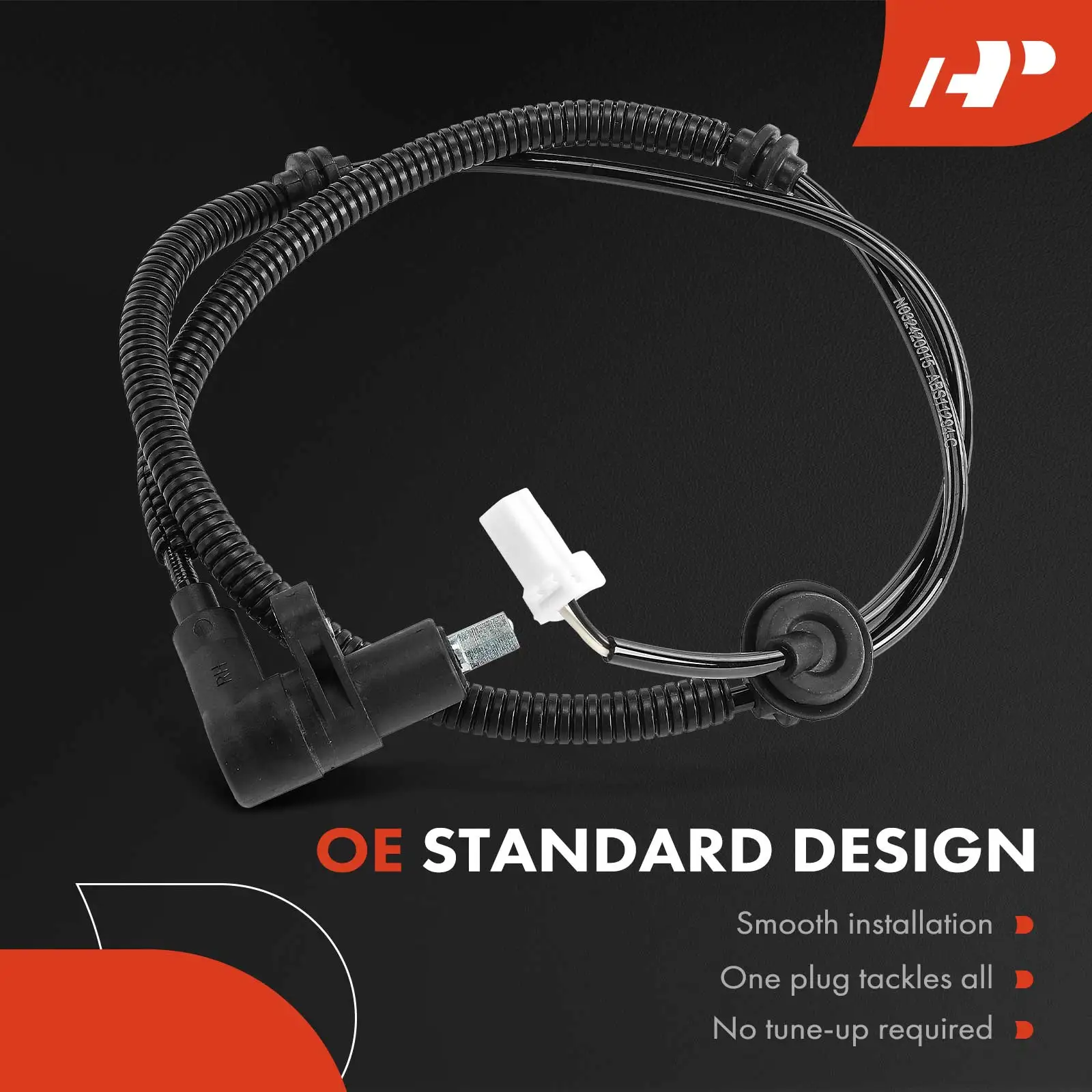 A-Premium Rear Passenger Side ABS Wheel Speed Sensor for Kia Rio 2002 5