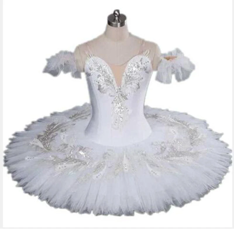 White Swan Lake Professional Ballet Tutu For Child Kids Adult Women Ballerina Party Dance Costumes Ballet Tutu Balett Dress Girl