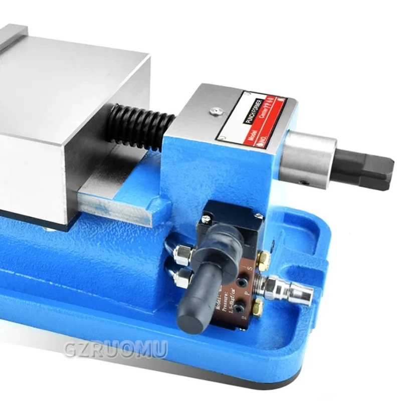 Precision Bench Vise Work Bench 6 Inch Clamp Machine Large Opening Fixture Apply to Various CNC Equipment Machining Center
