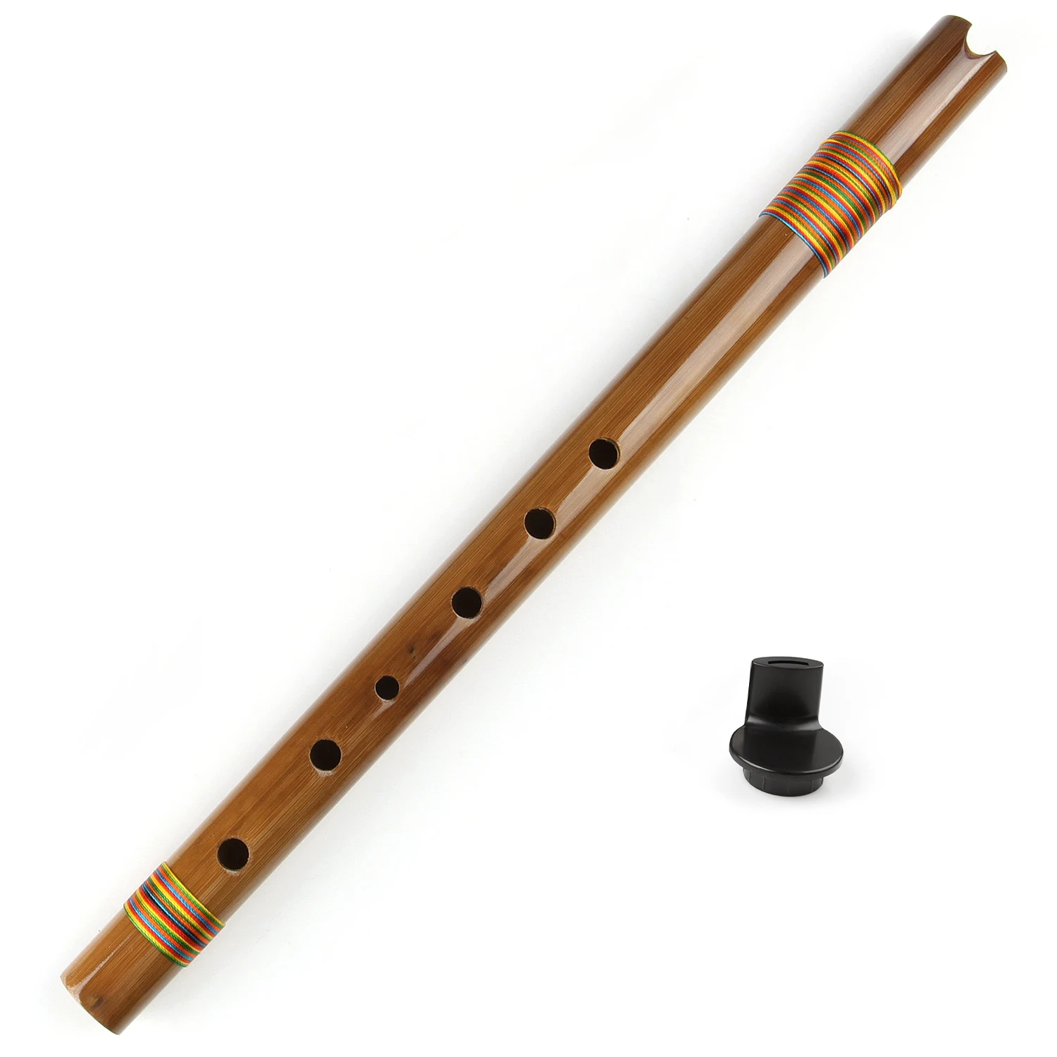 G KEY Quena Flute A Vertical Bamboo Flute Suitable For Beginners With Mouthpiece Muscial Instrument - Image 4