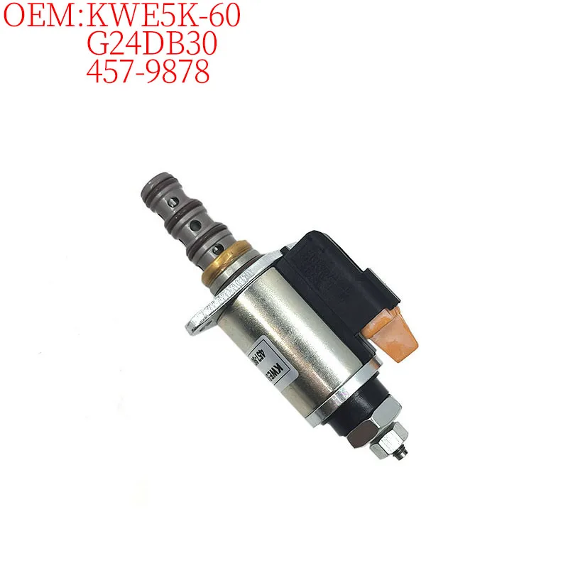 

Excavator Accessories for Caterpillar E347D E365C Pilot Pump Solenoid Valve KWE5K-60 G24DB30 457-9878 High Quality New Parts