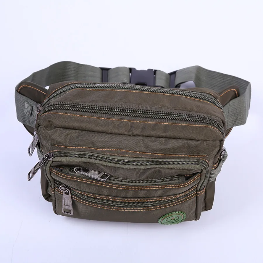 

【New style】 outdoor large waist bag riding tactical waist bag simple mountain climbing and running waist bag casual men's wall