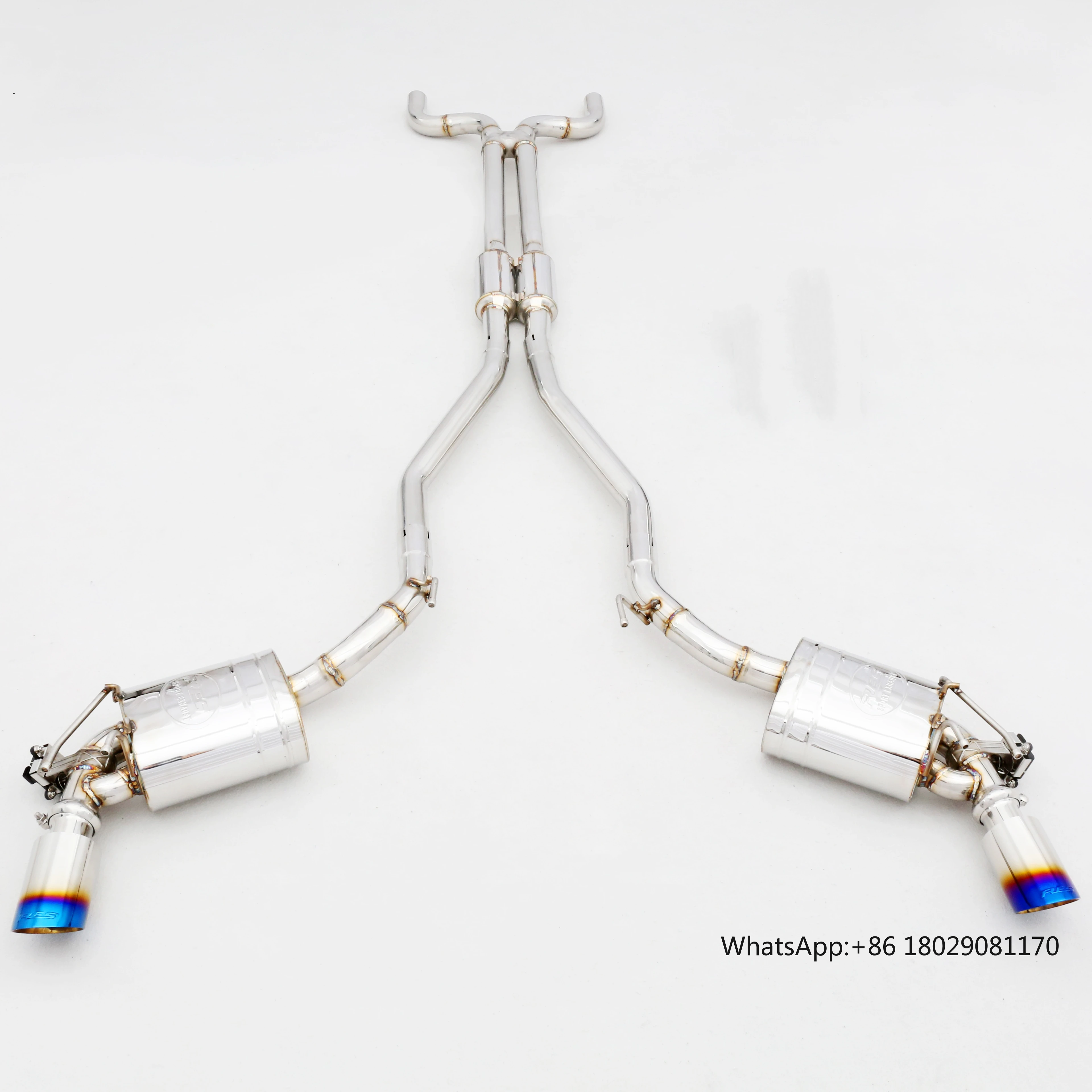 

Custom 304 Stainless Steel/Titanium Valved Exhaust System Designed for Chevrolet Camaro 3.6L Premium Performance Exhaust Pipes