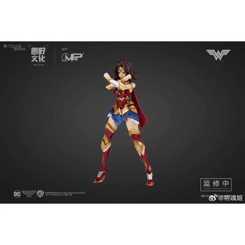 Mech Pig Original Montieren Die Soul Maiden Serie DC Wonder Woman Anime Action Figure Montage Modell Spielzeug Modell Geschenke für Jungen
