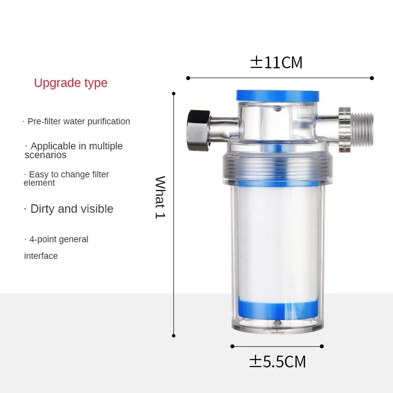 Shower FilterPrefilter Furnishing Kitchen Toilet Water Faucet,Water Heater Washing Machine Dripping Rain Filter